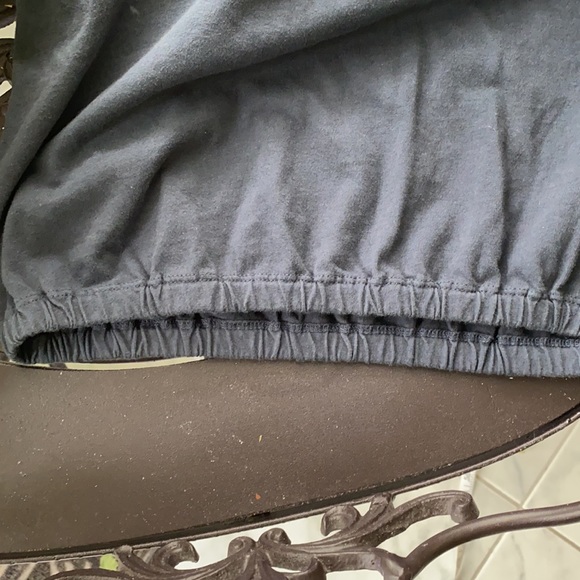 Aritzia WILFRED PIAF Crop T Shirt - Navy Size S - Picture 8 of 8